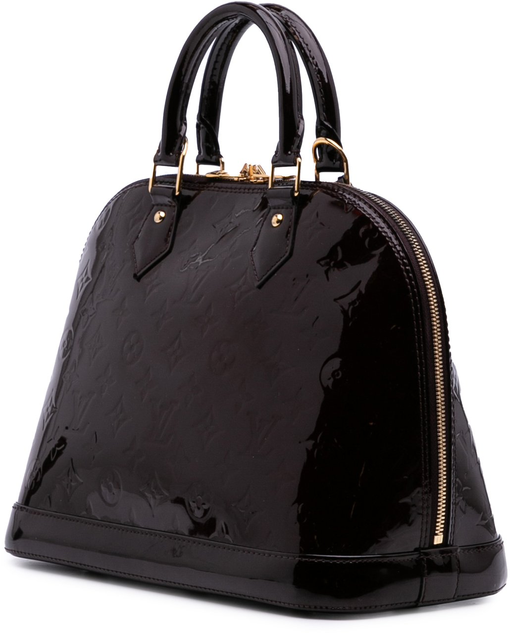 Louis Vuitton Monogram Vernis Alma PM Paars