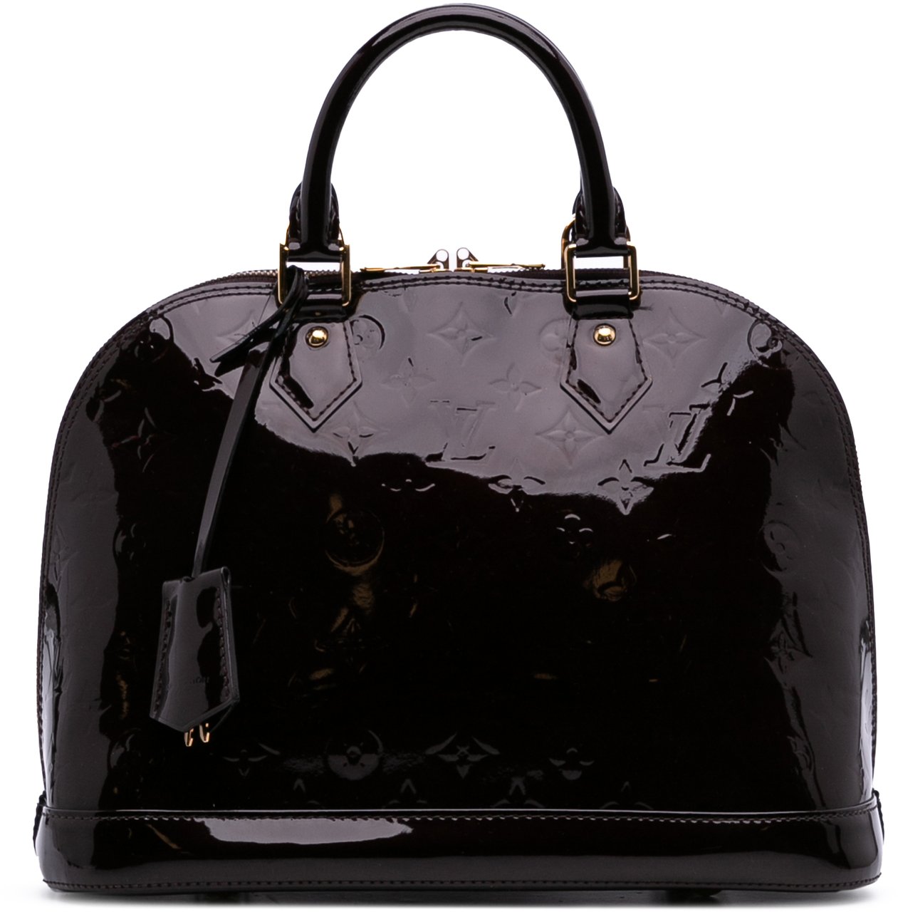 Louis Vuitton Monogram Vernis Alma PM Paars