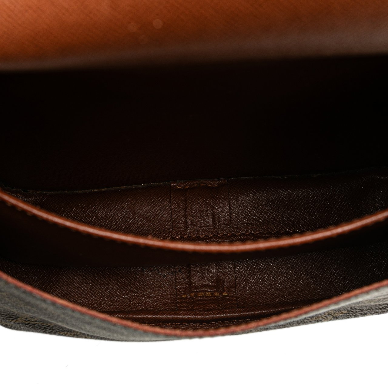 Louis Vuitton Monogram Cartouchiere MM Bruin