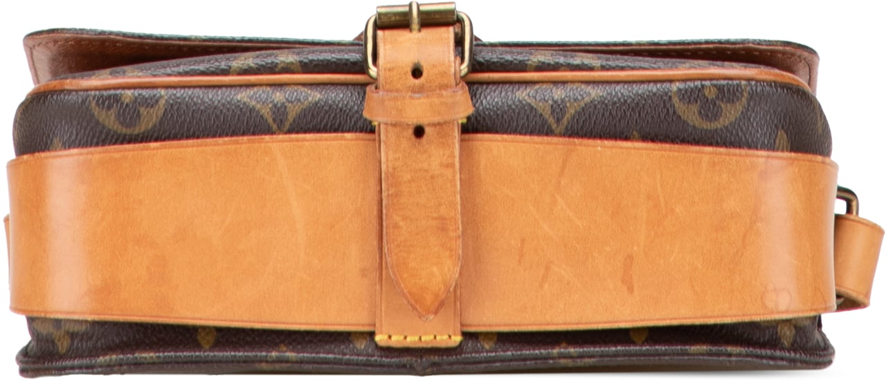 Louis Vuitton Monogram Cartouchiere MM Bruin