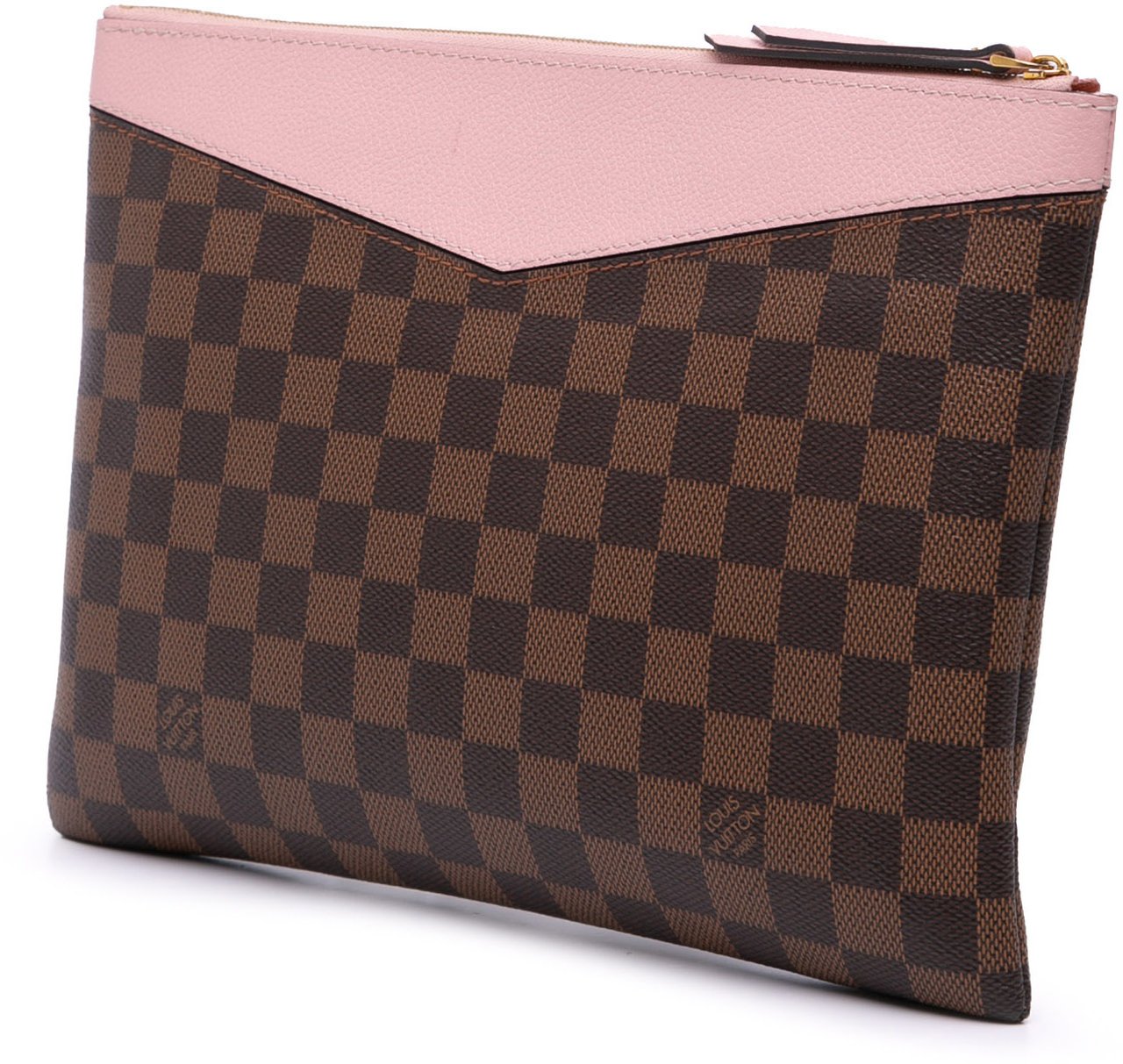Louis Vuitton Damier Ebene Daily Pouch Bruin