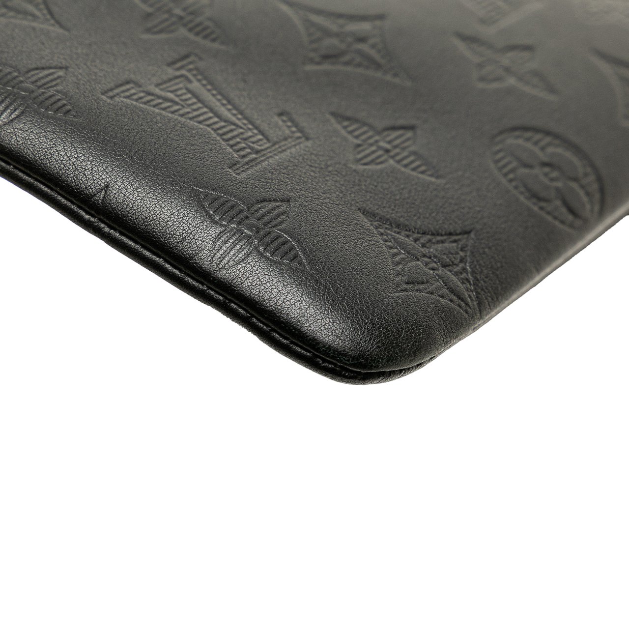 Louis Vuitton Monogram Shadow Pochette Discovery PM Zwart