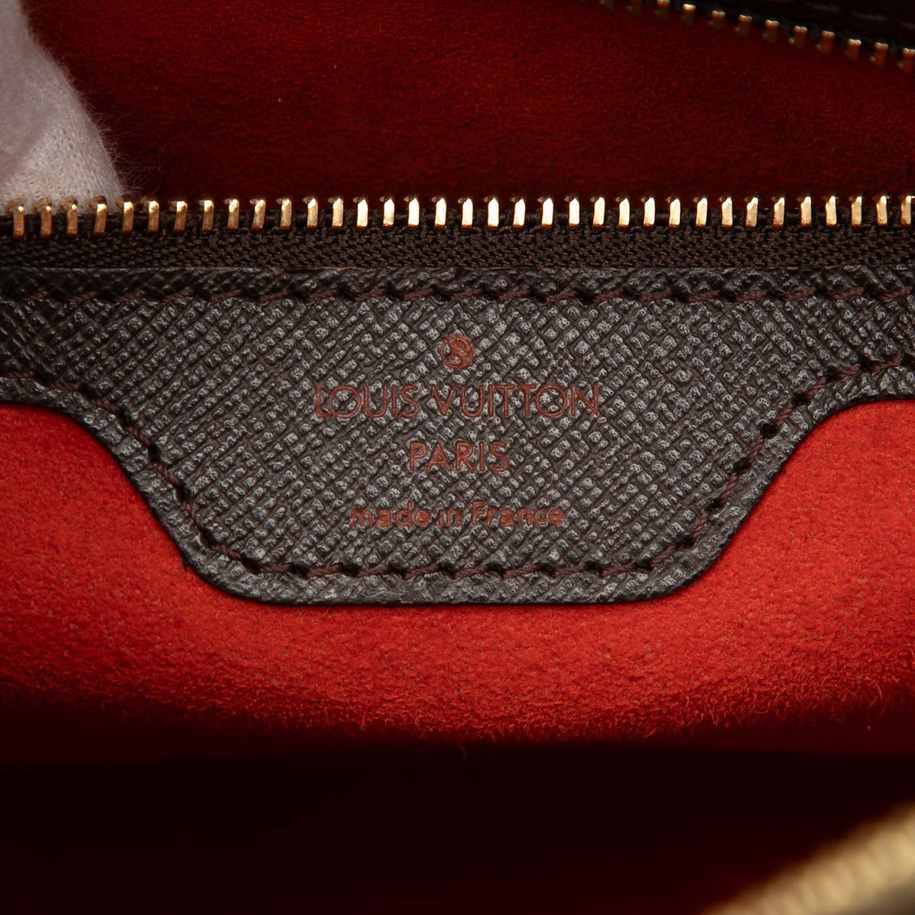 Louis Vuitton Damier Ebene Triana Bruin