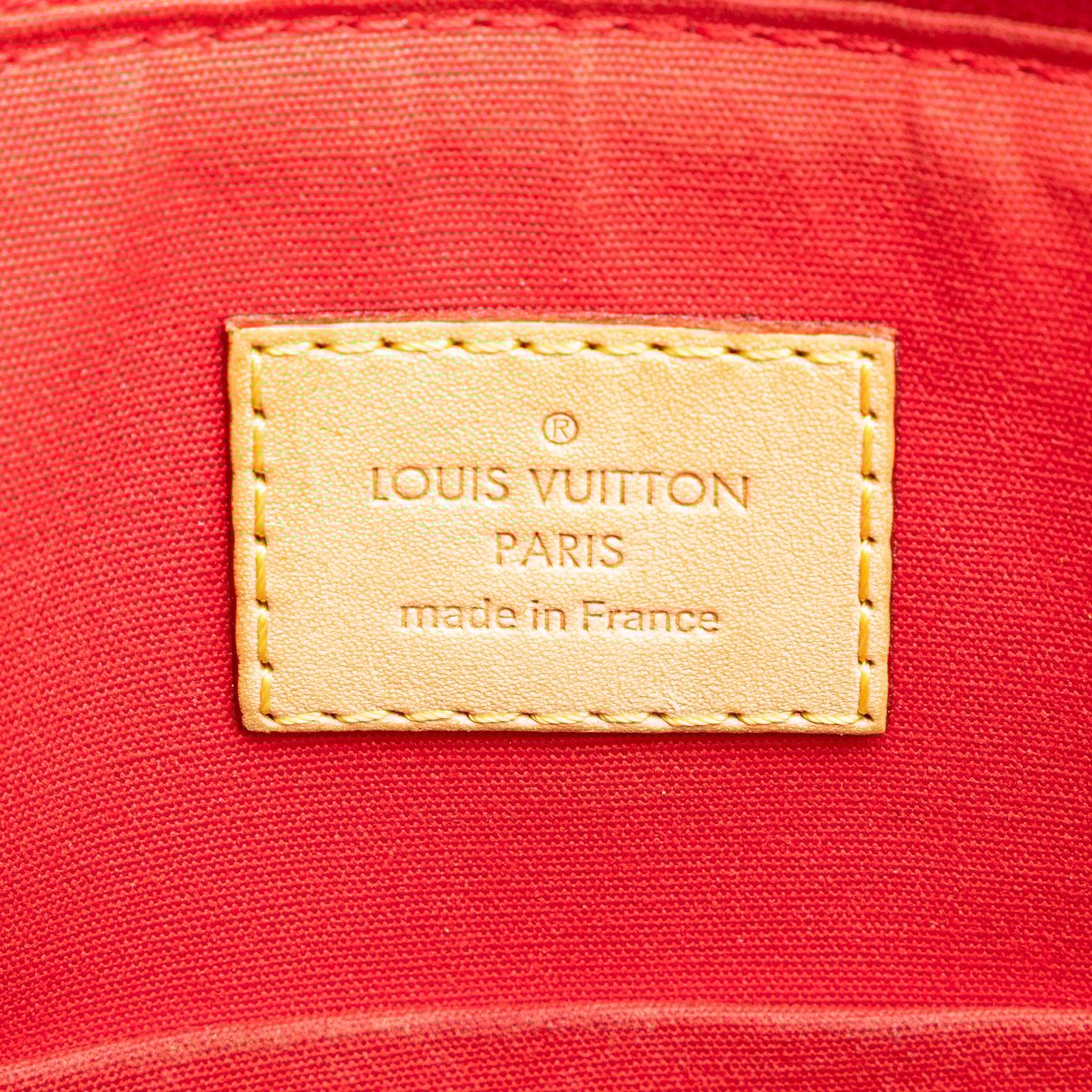 Louis Vuitton Monogram Vernis Montebello PM Rood
