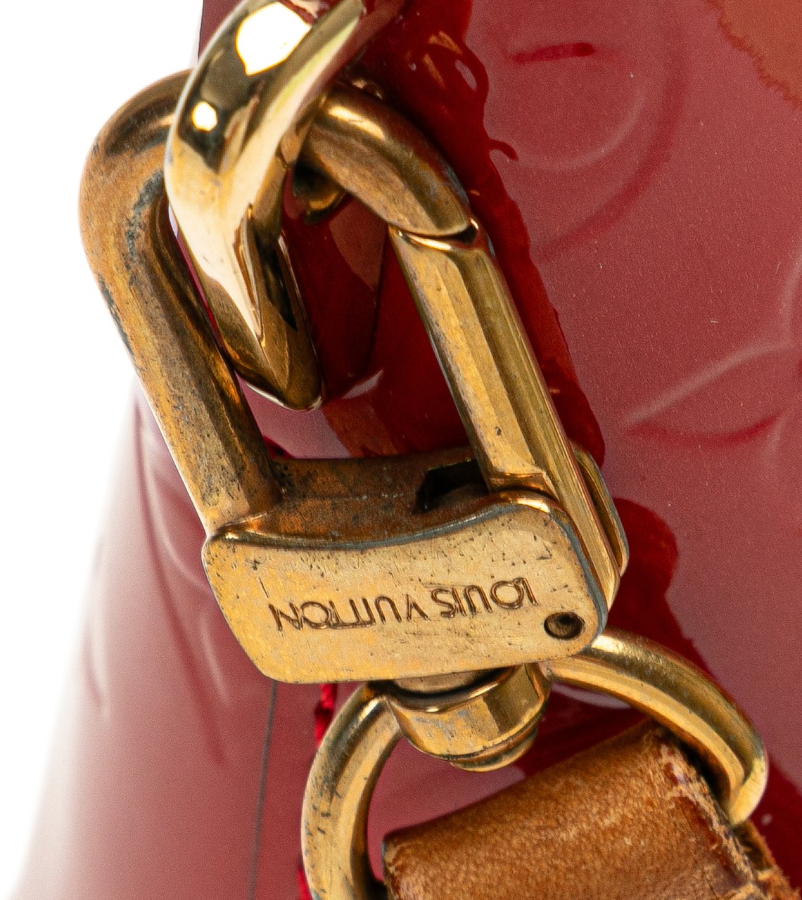 Louis Vuitton Monogram Vernis Montebello PM Rood