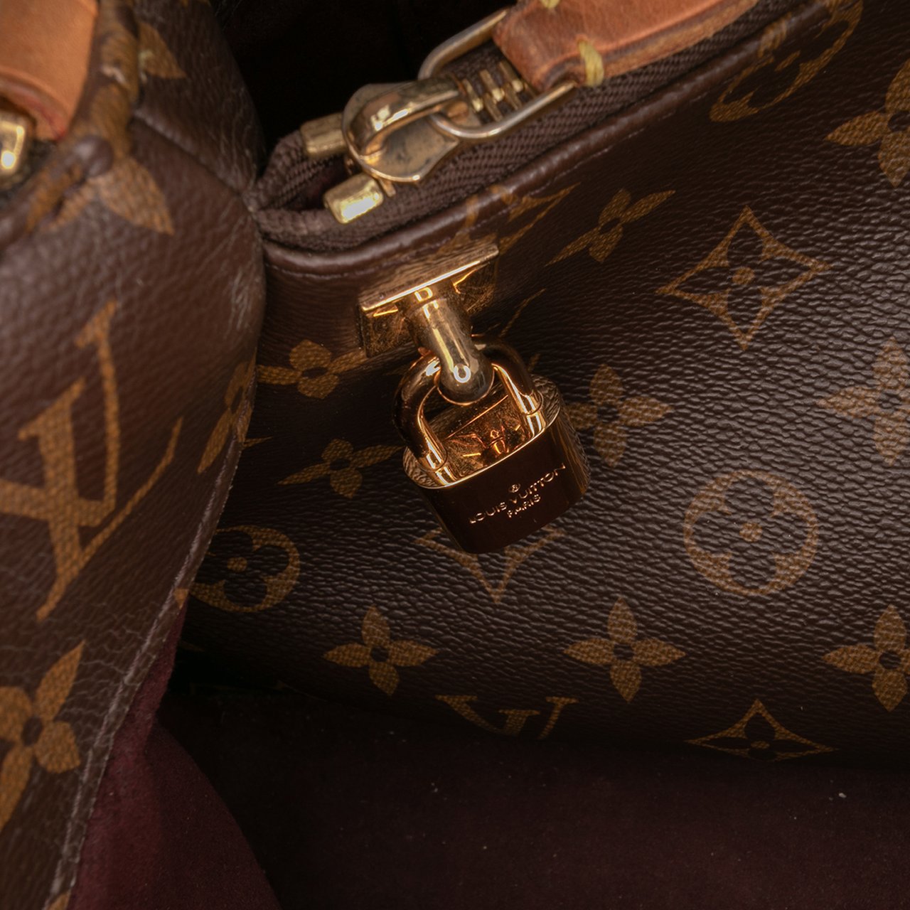 Louis Vuitton Monogram Montaigne MM Bruin