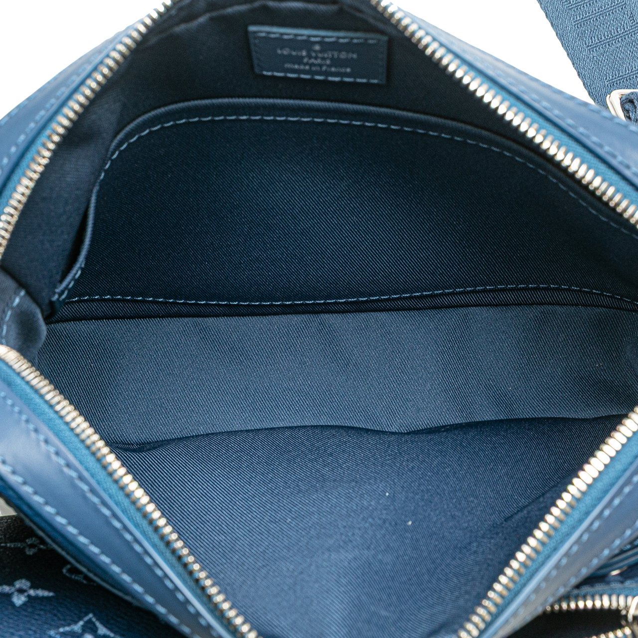 Louis Vuitton Monogram Gradient Trio Messenger Blauw