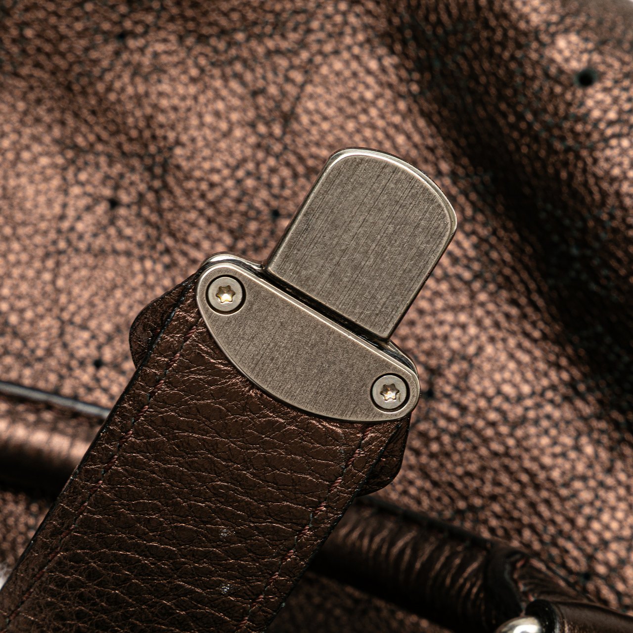 Louis Vuitton Monogram Mahina XL Bruin