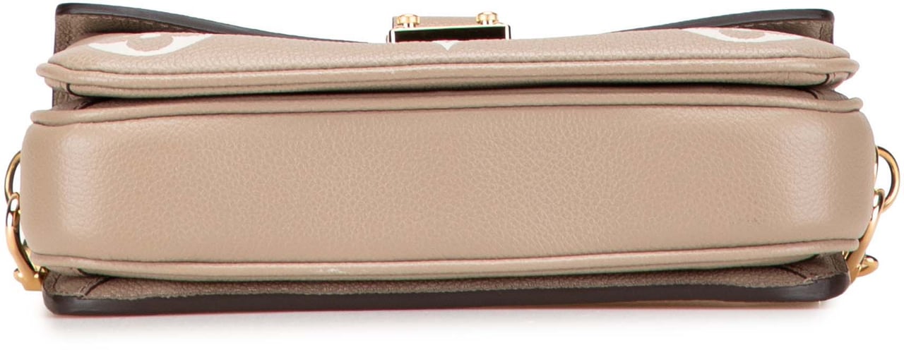 Louis Vuitton Monogram Empreinte Pochette Metis East West Bruin