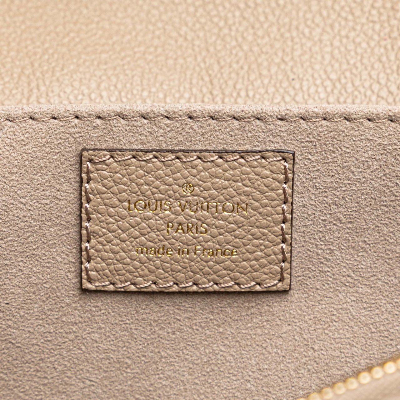 Louis Vuitton Monogram Empreinte Pochette Metis East West Bruin