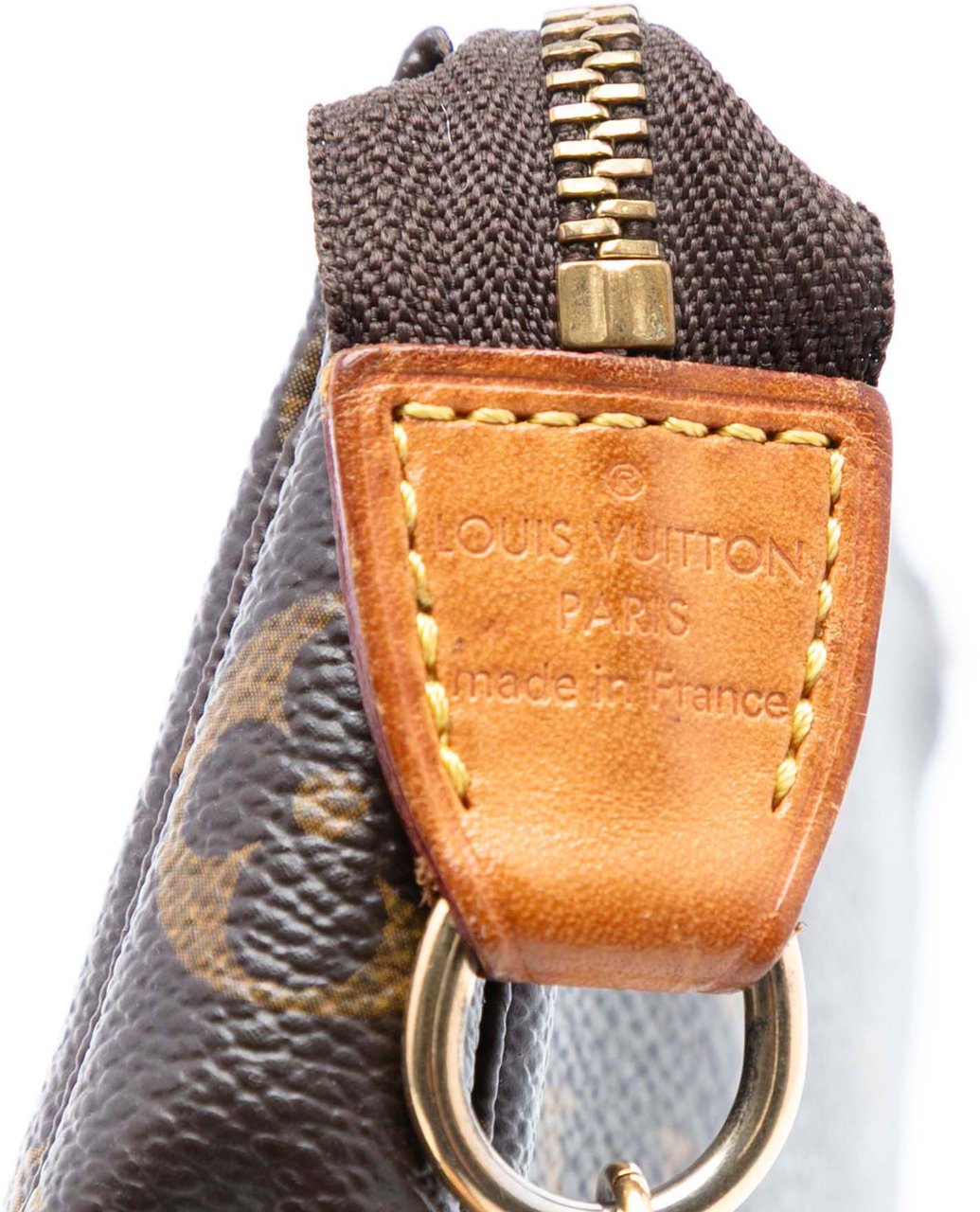 Louis Vuitton Monogram Mini Pochette Accessoires Bruin