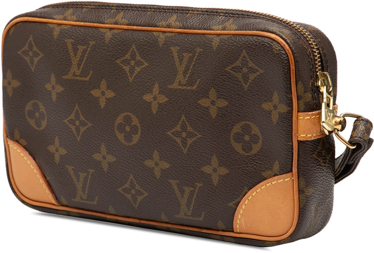 Louis Vuitton Monogram Marly Dragonne PM Bruin