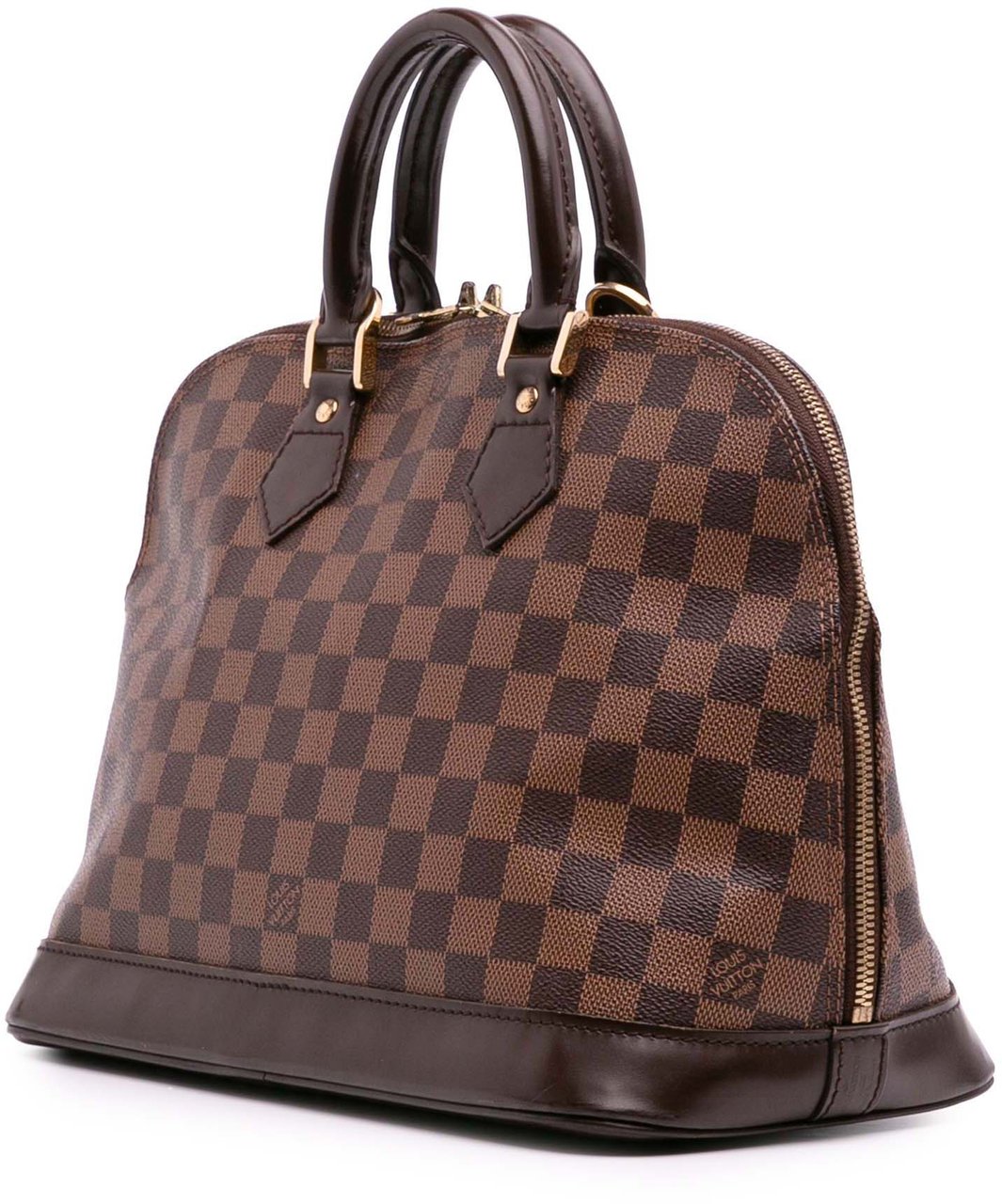 Louis Vuitton Damier Ebene Alma PM Bruin