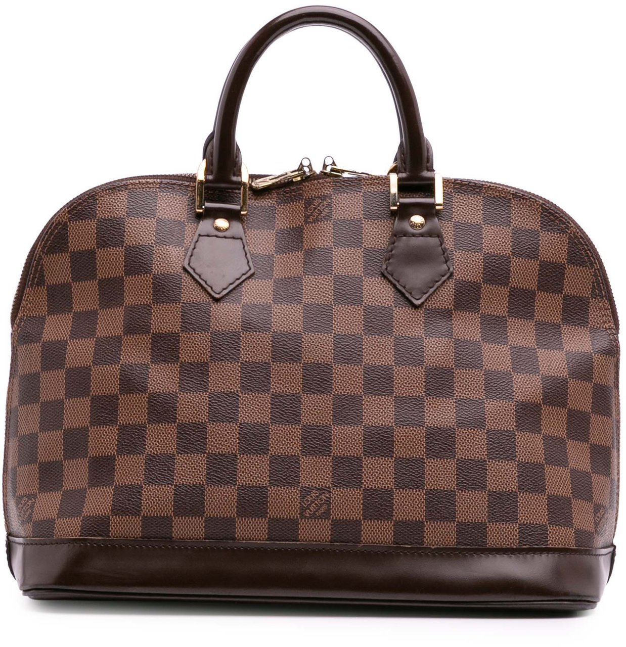 Louis Vuitton Damier Ebene Alma PM Bruin
