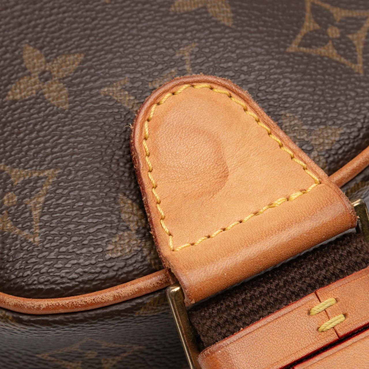 Louis Vuitton Monogram Pochette Gange Bruin