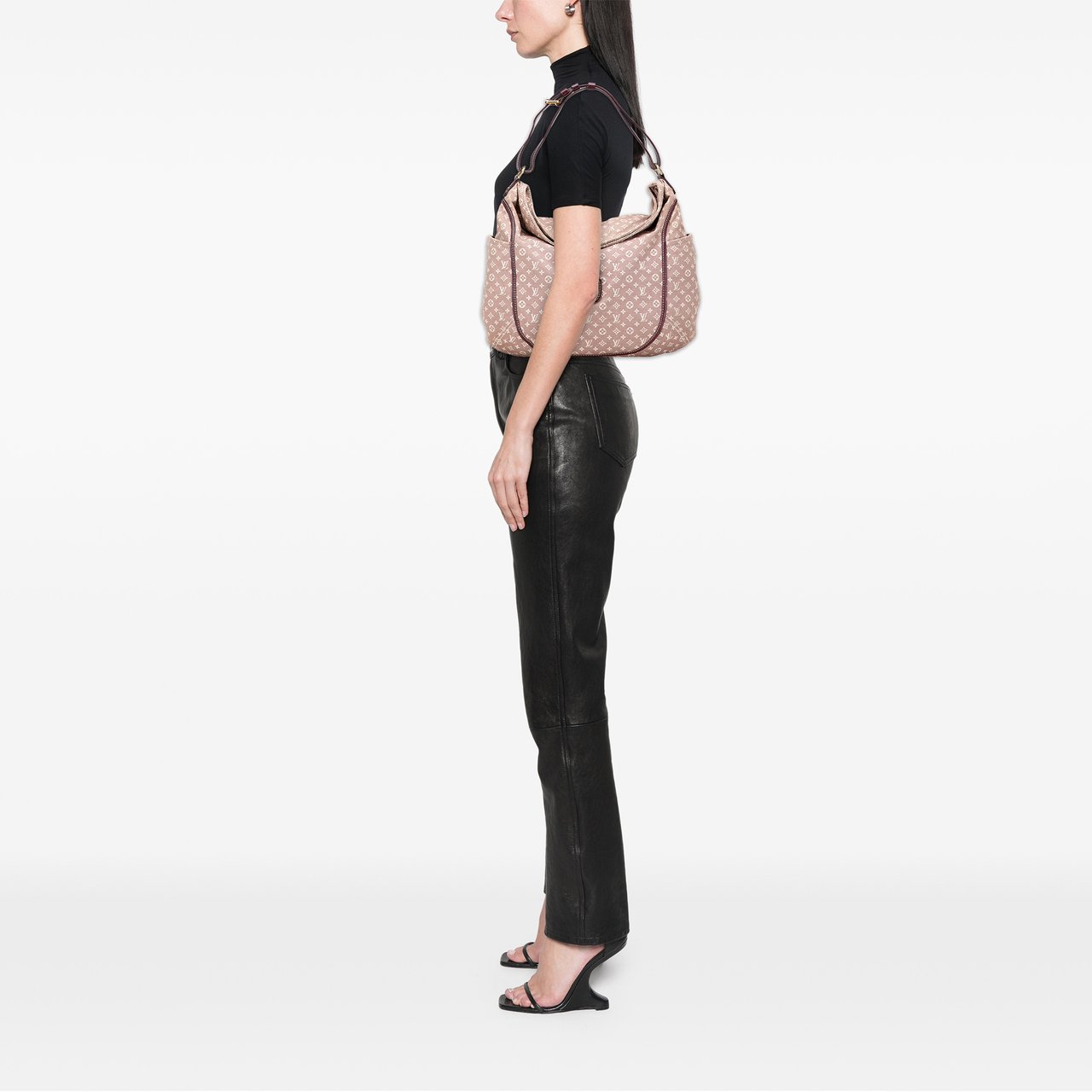 Louis Vuitton Monogram Mini Lin Romance Bruin