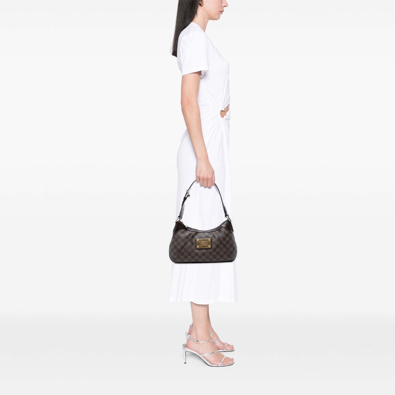 Louis Vuitton Damier Ebene Thames PM Bruin