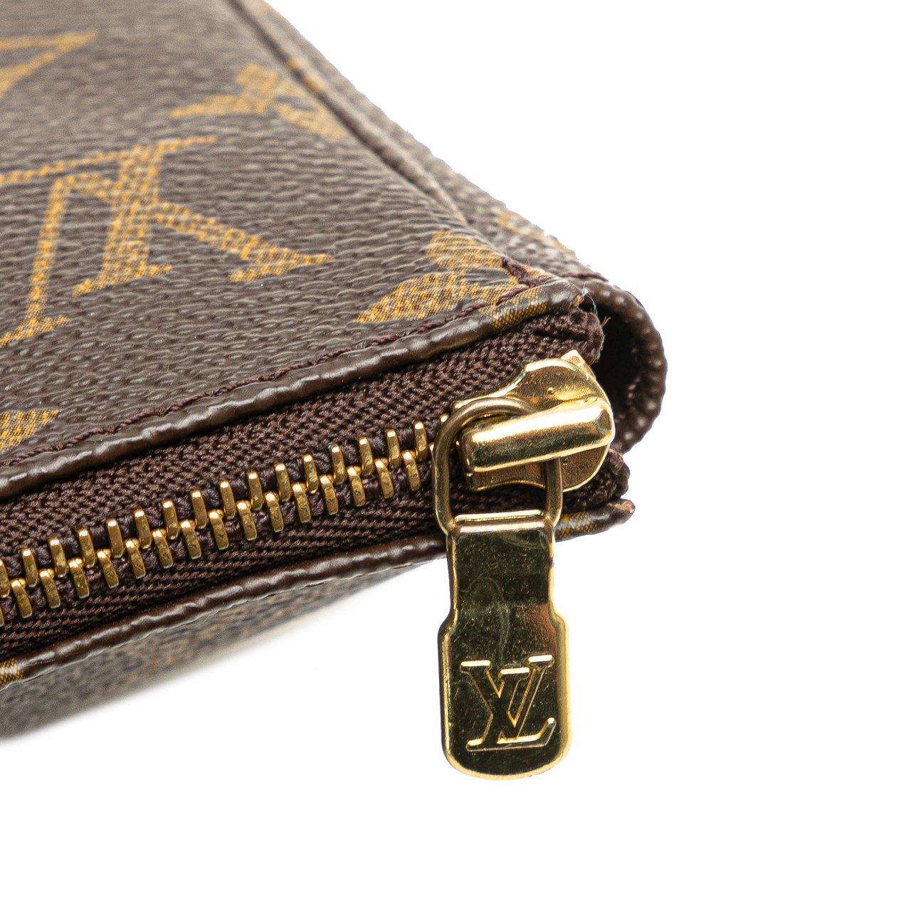 Louis Vuitton Monogram Pochette Accessoires Bruin