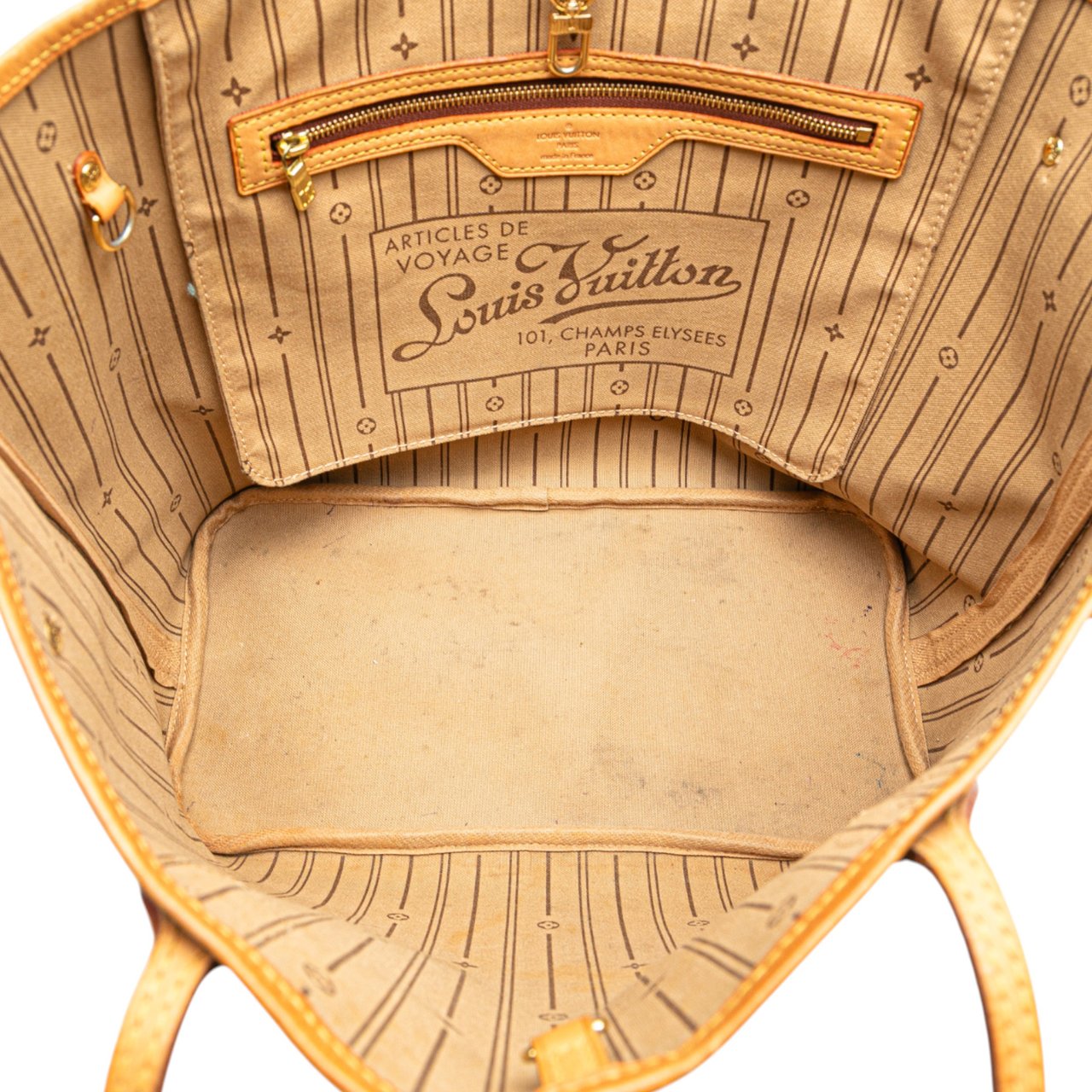 Louis Vuitton Monogram Neverfull MM Bruin