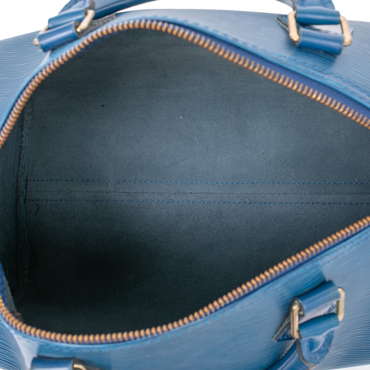 Louis Vuitton Epi Speedy 30 Blauw