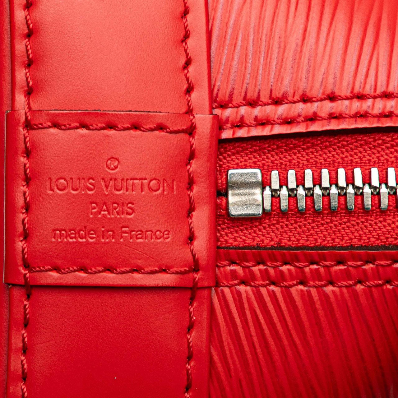 Louis Vuitton Epi Alma BB Rood