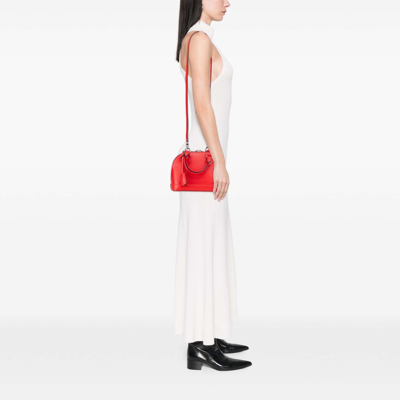 Louis Vuitton Epi Alma BB Rood