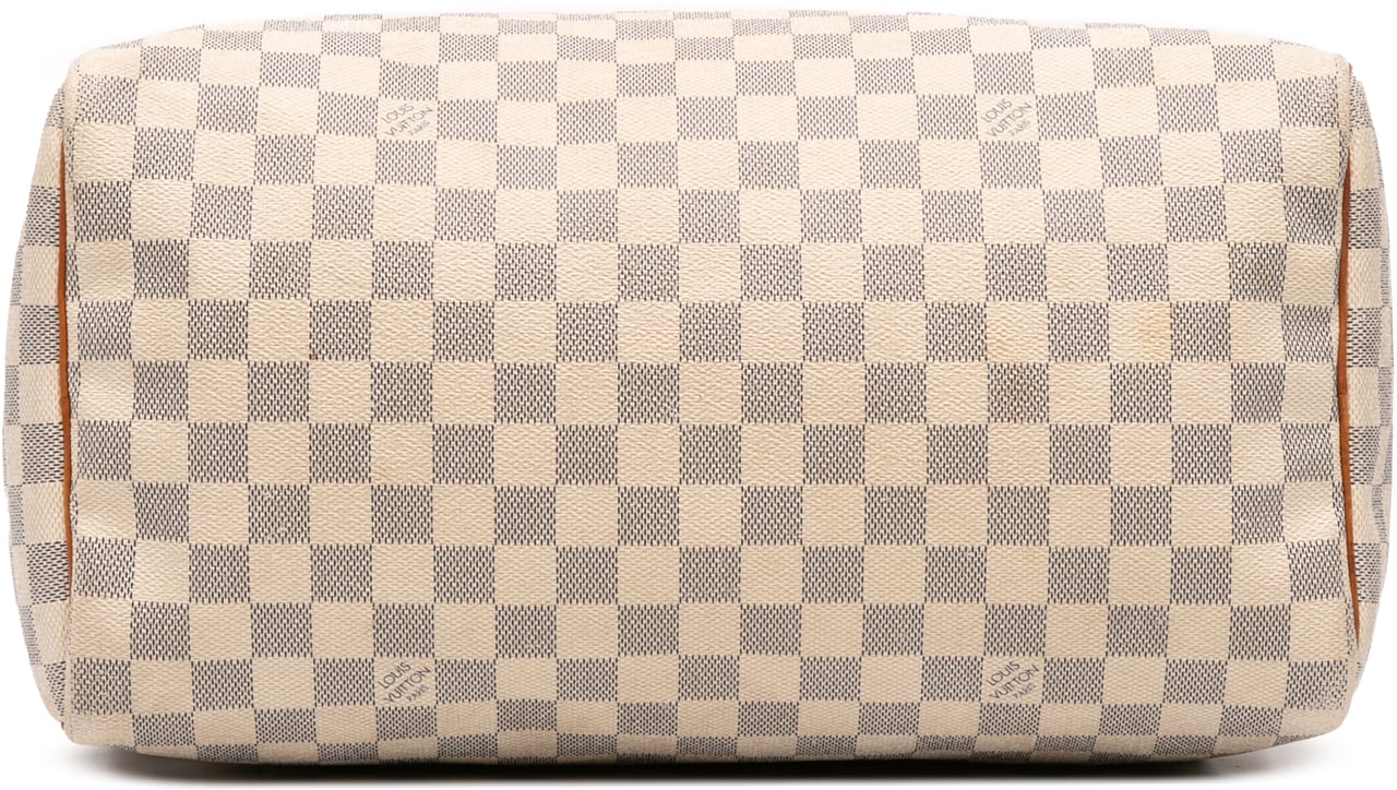 Louis Vuitton Damier Azur Speedy 35 Wit