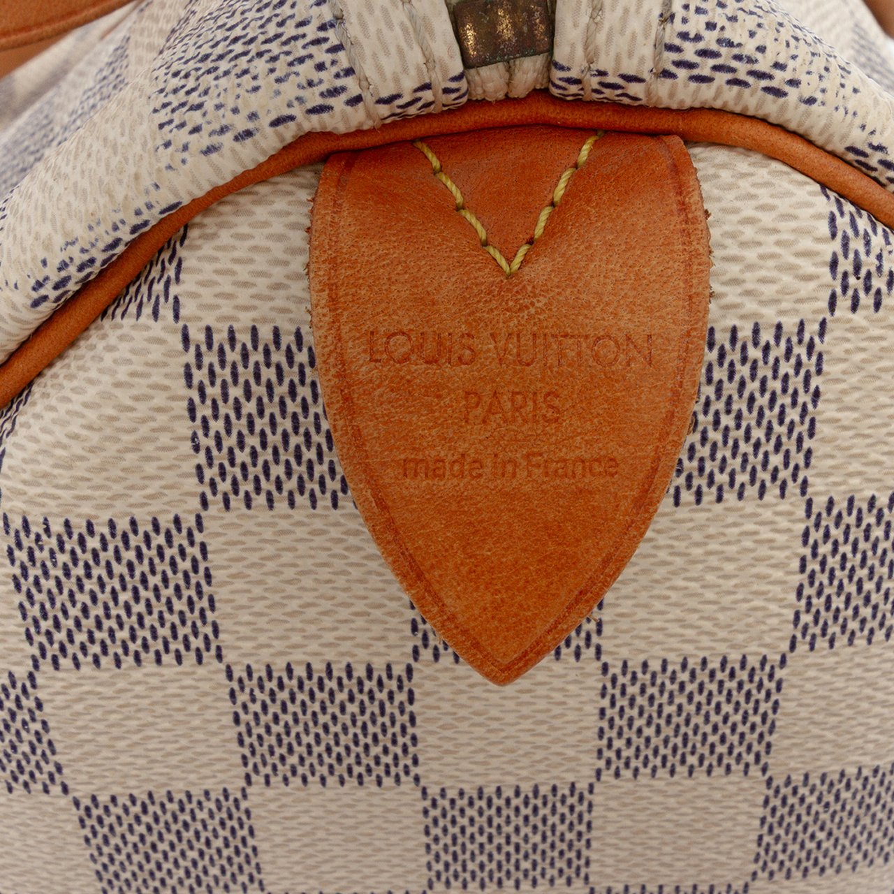 Louis Vuitton Damier Azur Speedy 35 Wit