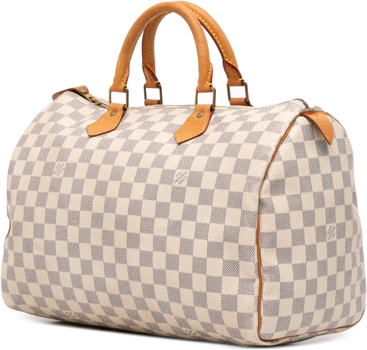 Louis Vuitton Damier Azur Speedy 35 Wit