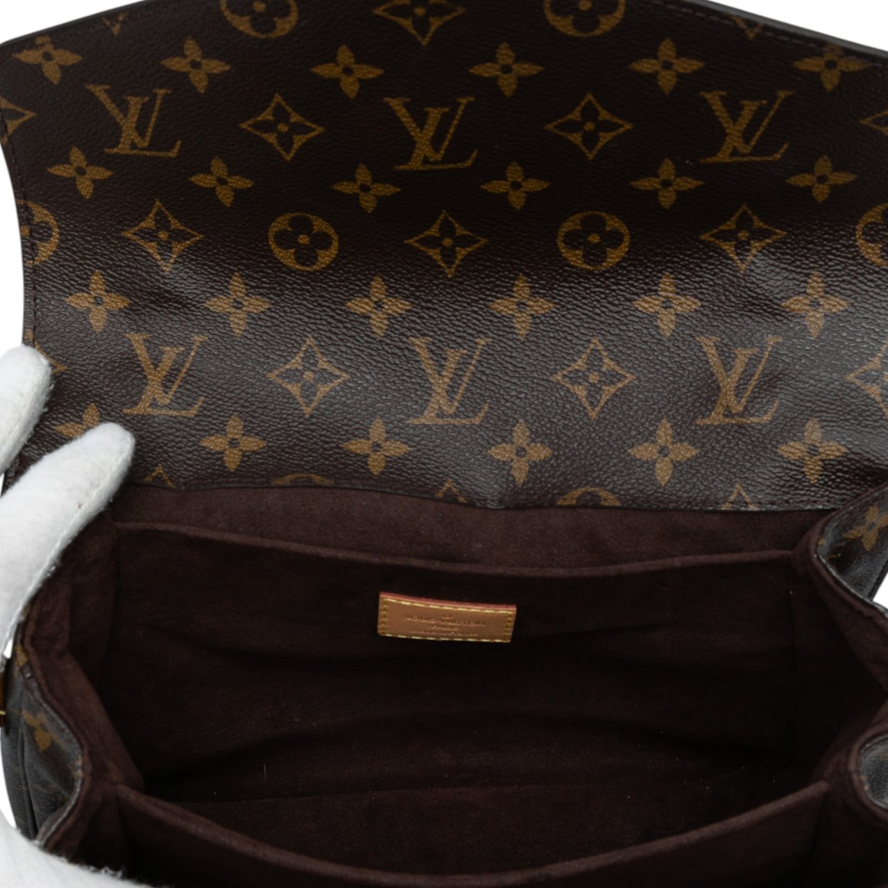 Louis Vuitton Monogram Pochette Metis Bruin