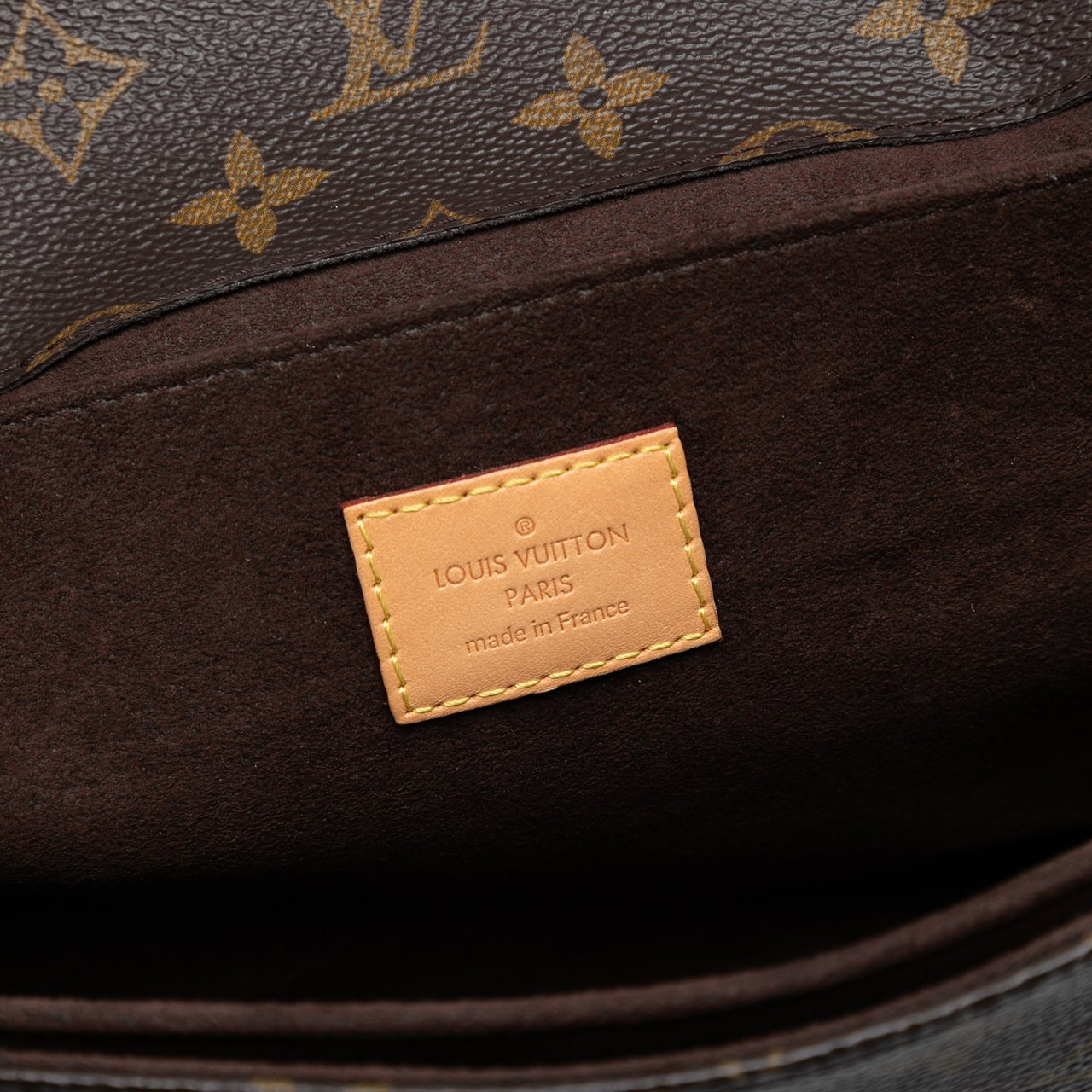 Louis Vuitton Monogram Pochette Metis Bruin