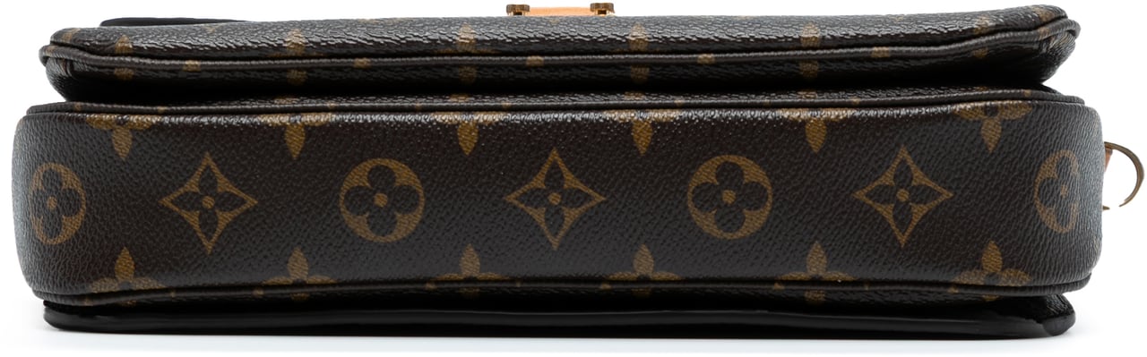 Louis Vuitton Monogram Pochette Metis Bruin