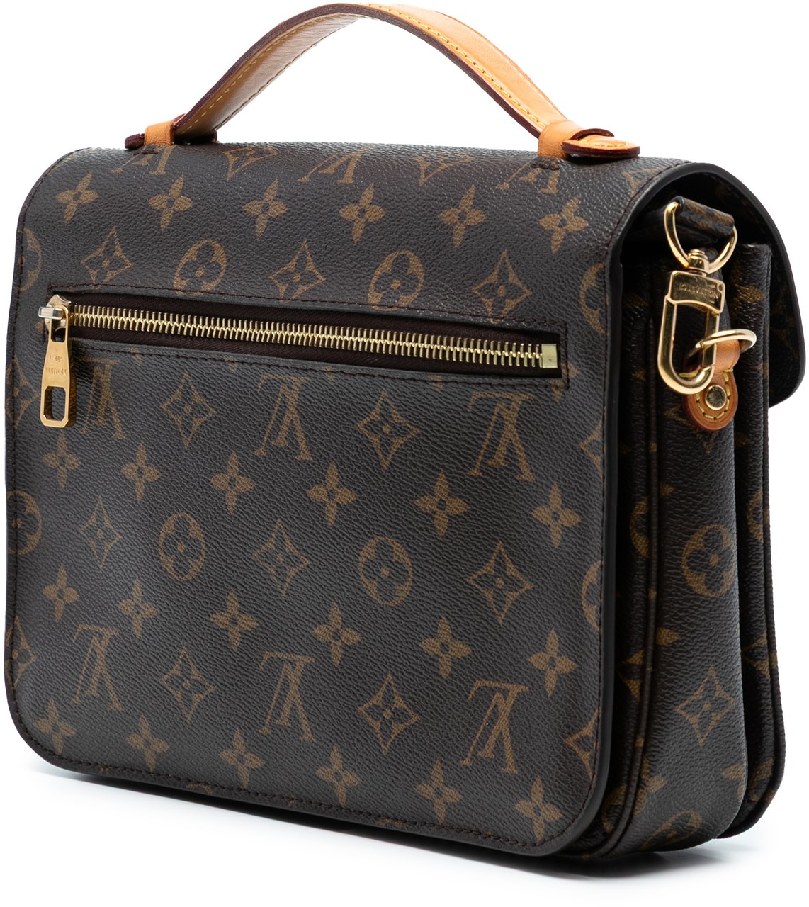 Louis Vuitton Monogram Pochette Metis Bruin