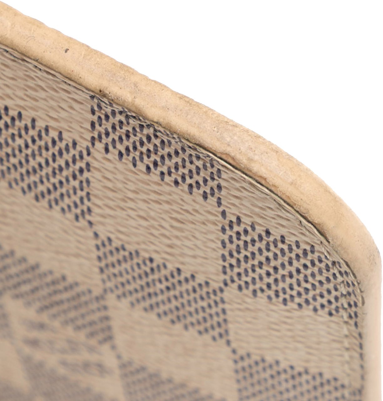 Louis Vuitton Damier Azur Neverfull MM Pouch Wit