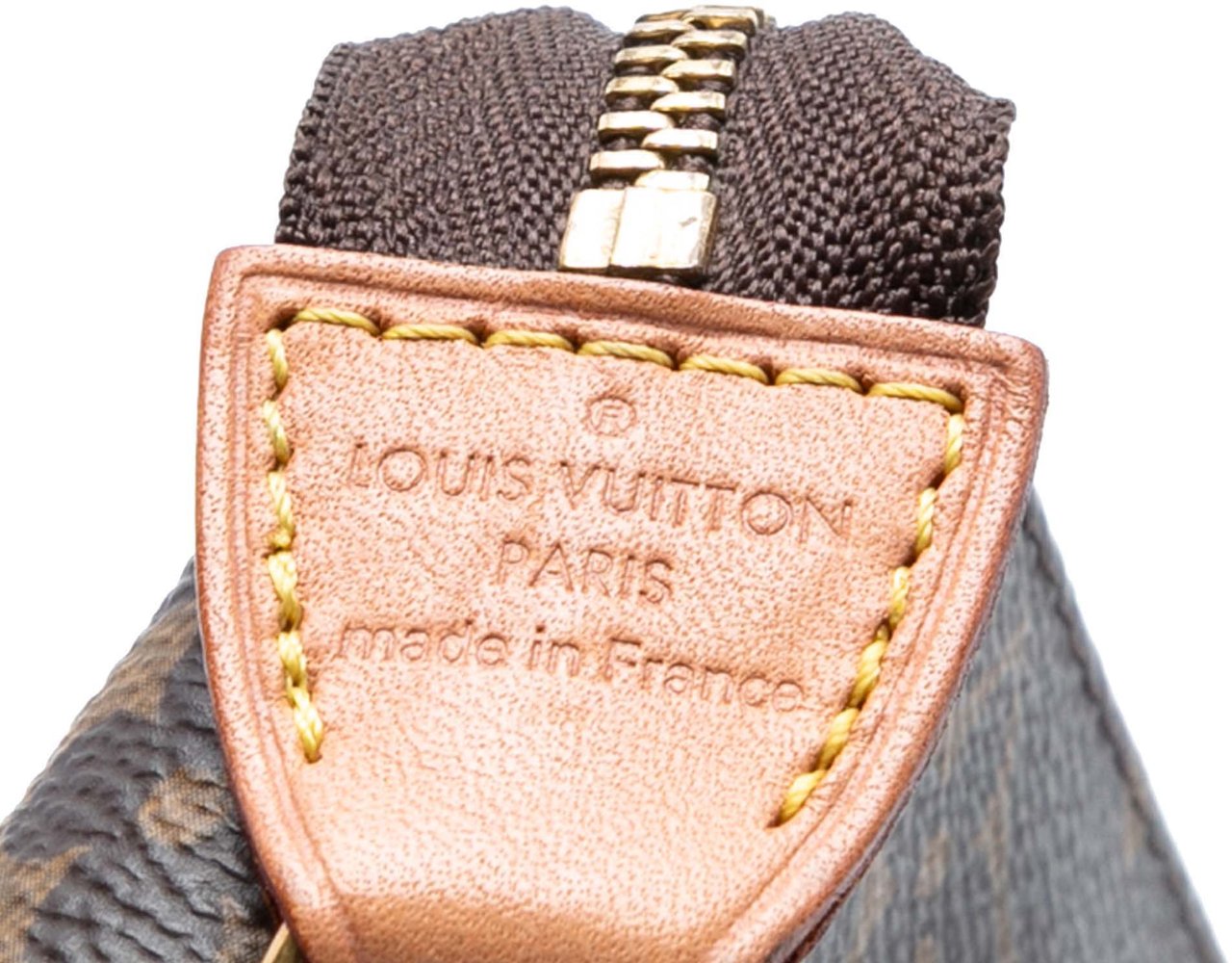 Louis Vuitton Monogram Mini Pochette Accessoires Bruin