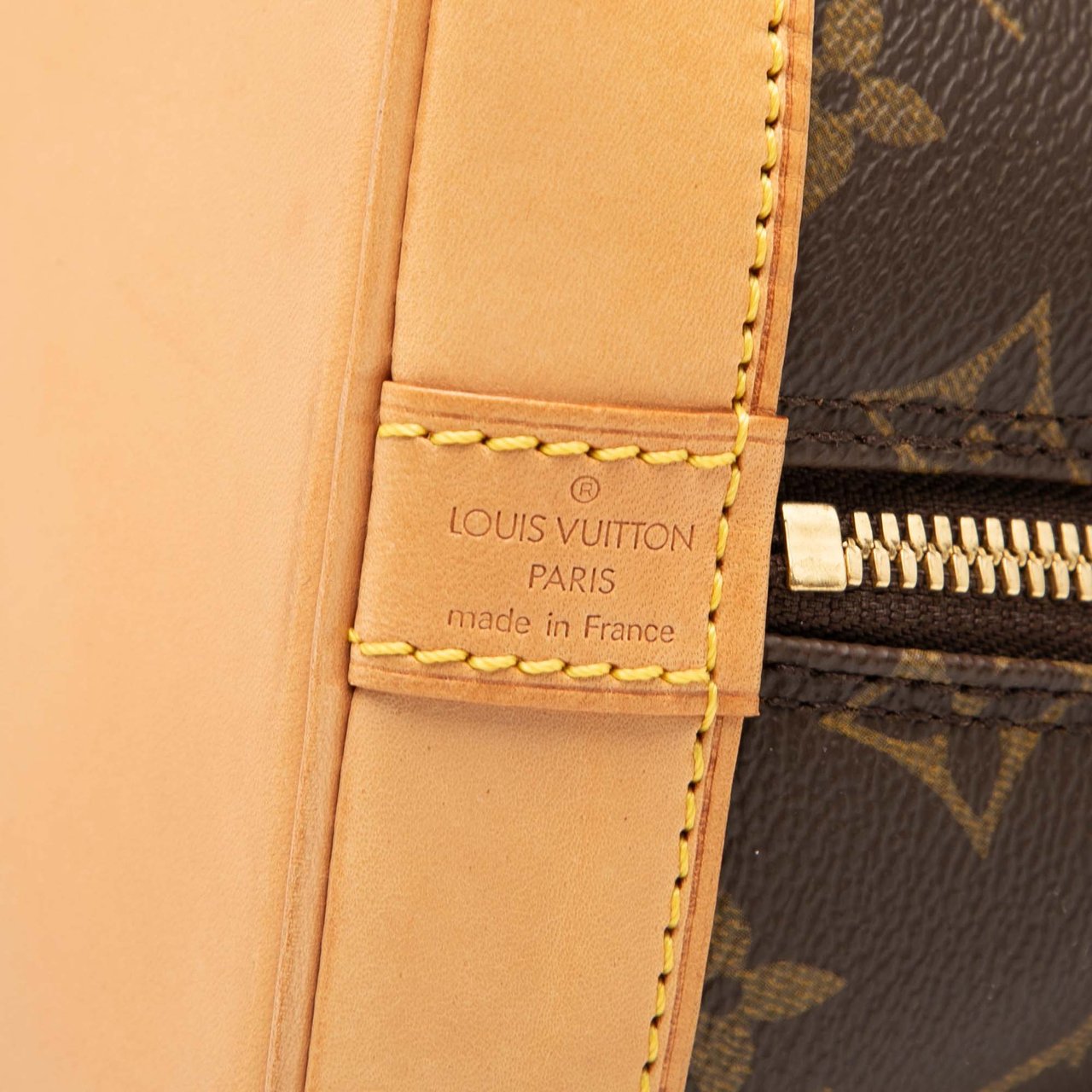 Louis Vuitton Monogram Alma PM Bruin