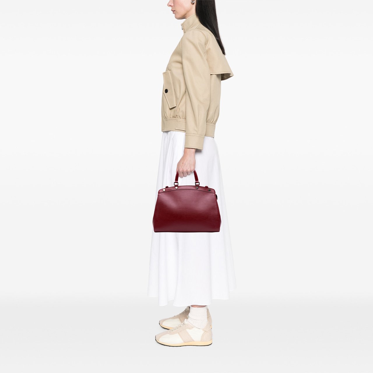 Louis Vuitton Epi Brea MM Rood