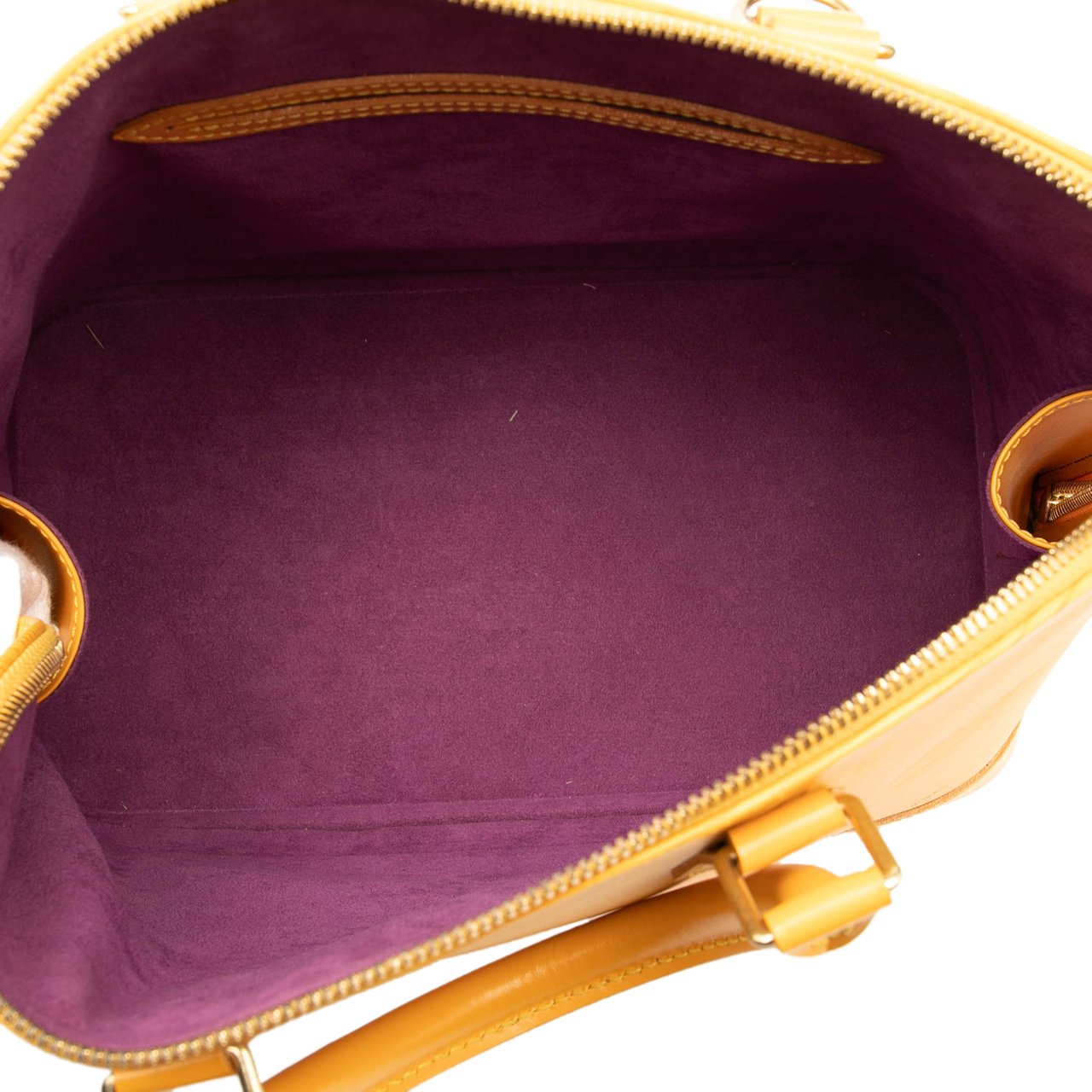 Louis Vuitton Epi Alma PM Geel