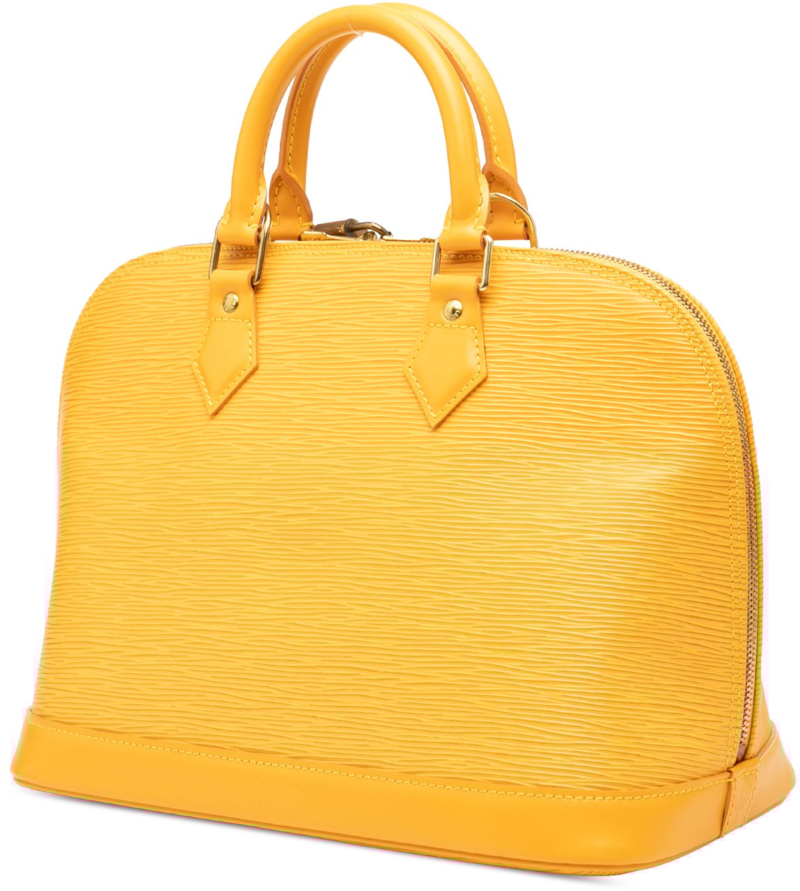 Louis Vuitton Epi Alma PM Geel