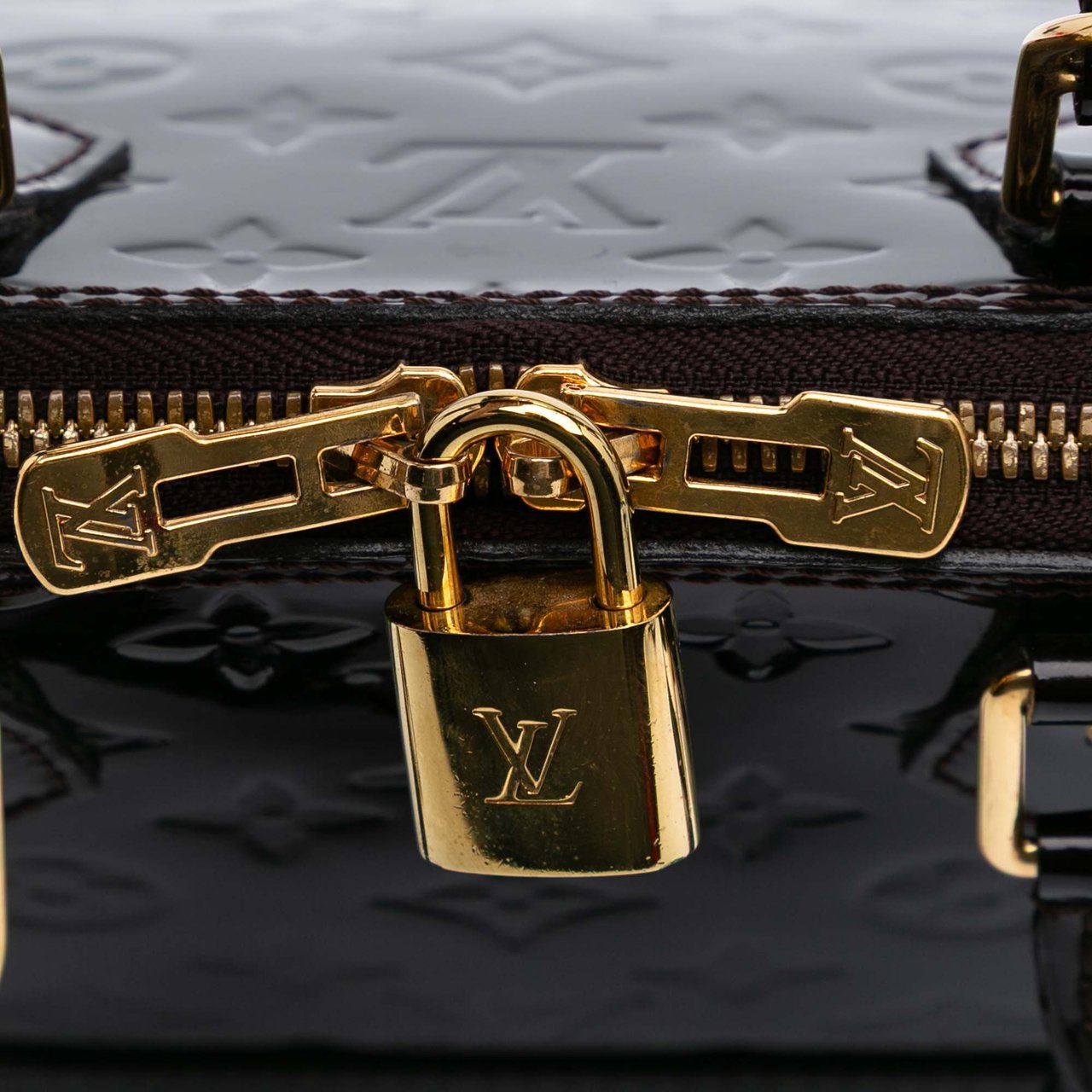 Louis Vuitton Monogram Vernis Alma BB Paars
