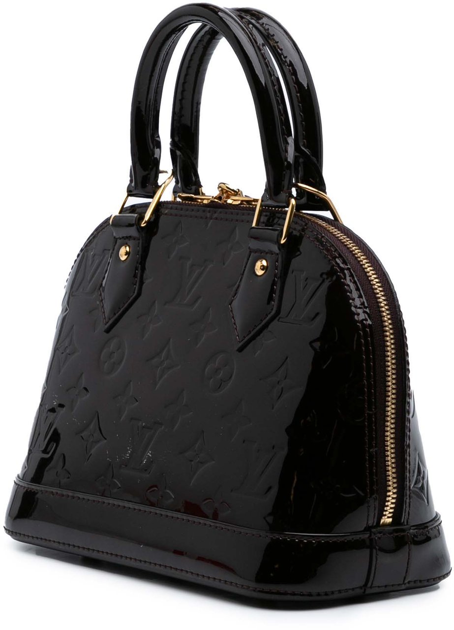Louis Vuitton Monogram Vernis Alma BB Paars