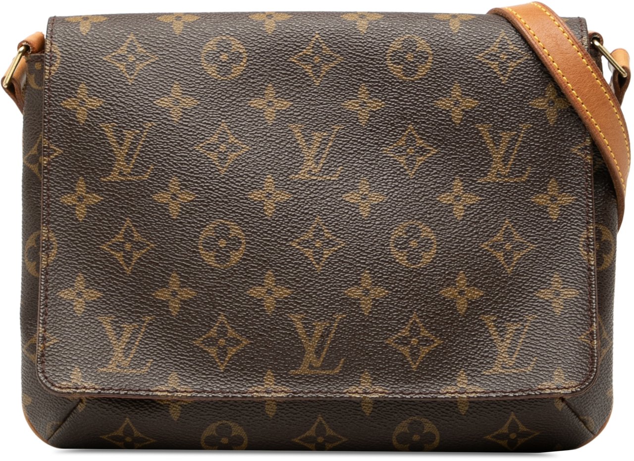 Louis Vuitton Monogram Musette Tango Short Strap Bruin