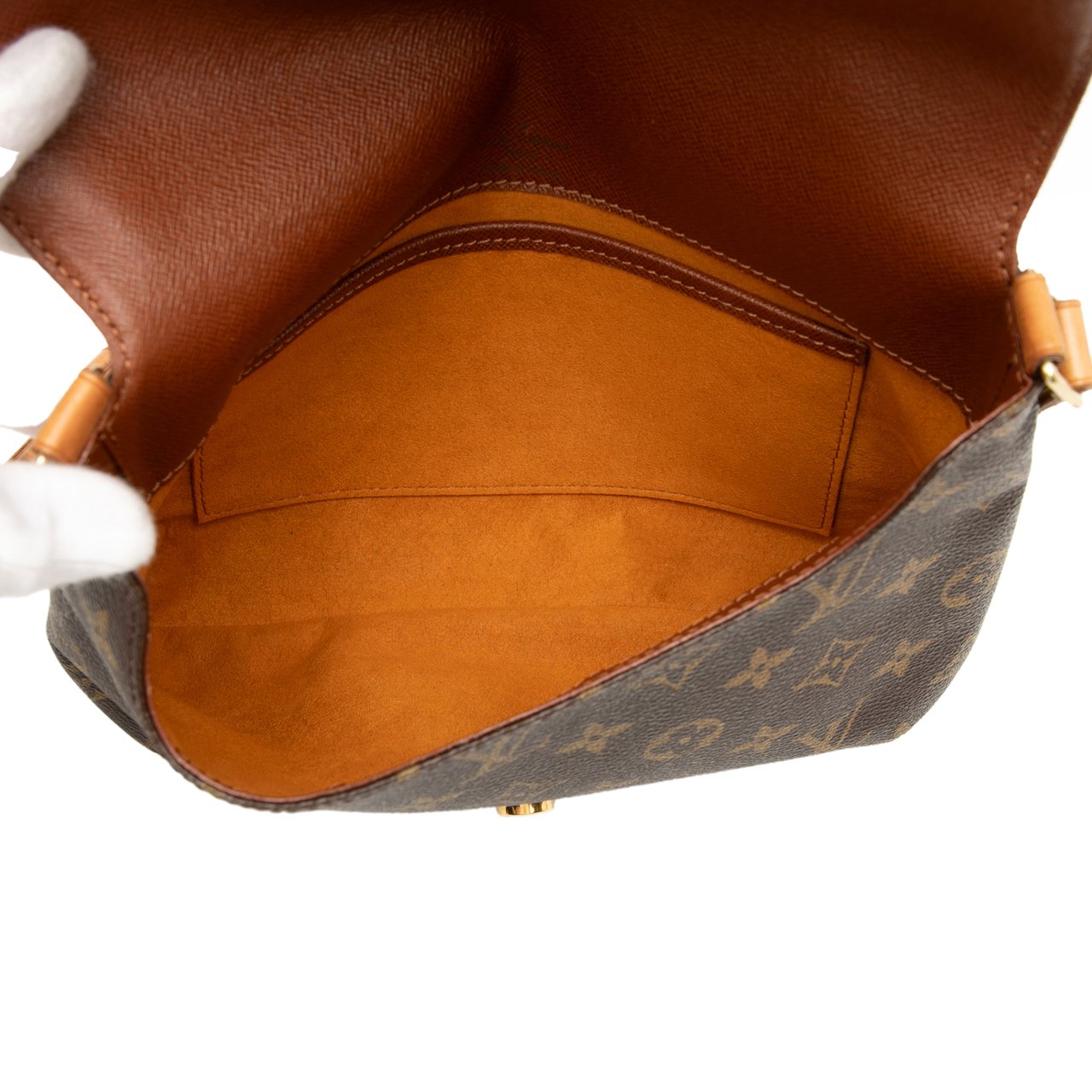 Louis Vuitton Monogram Musette Tango Short Strap Bruin