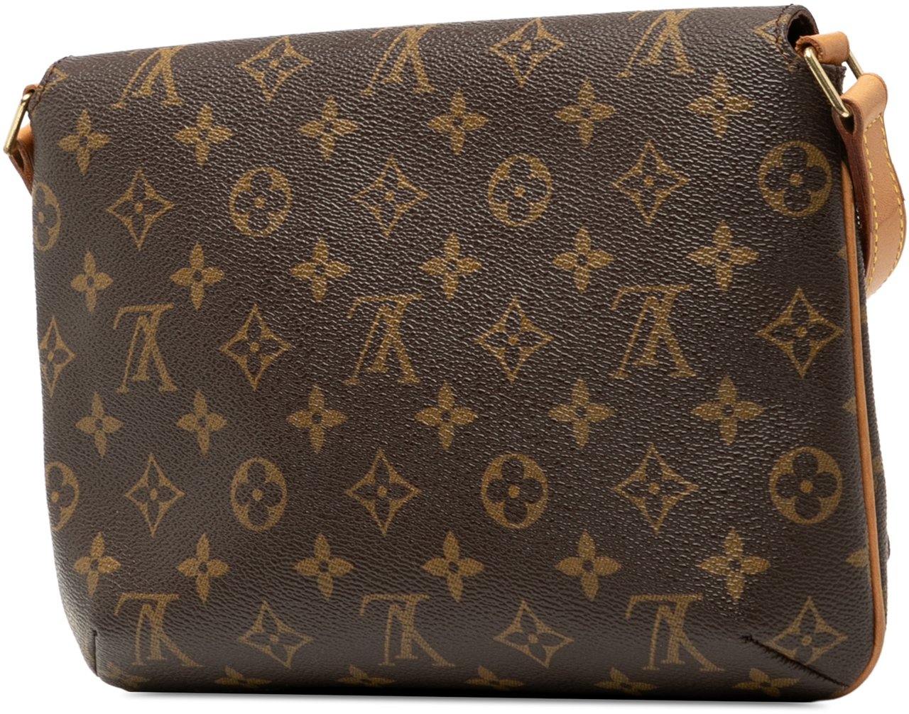 Louis Vuitton Monogram Musette Tango Short Strap Bruin