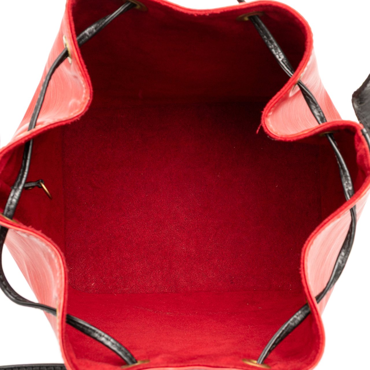 Louis Vuitton Epi Petit Bicolor Noe Rood