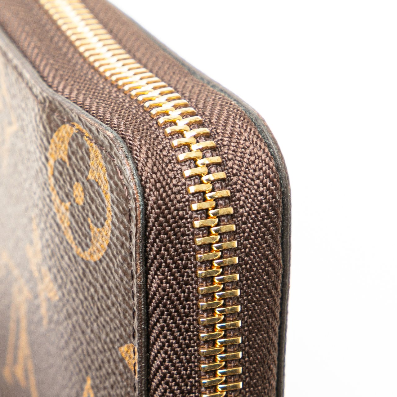 Louis Vuitton Monogram Clemence Long Wallet Bruin
