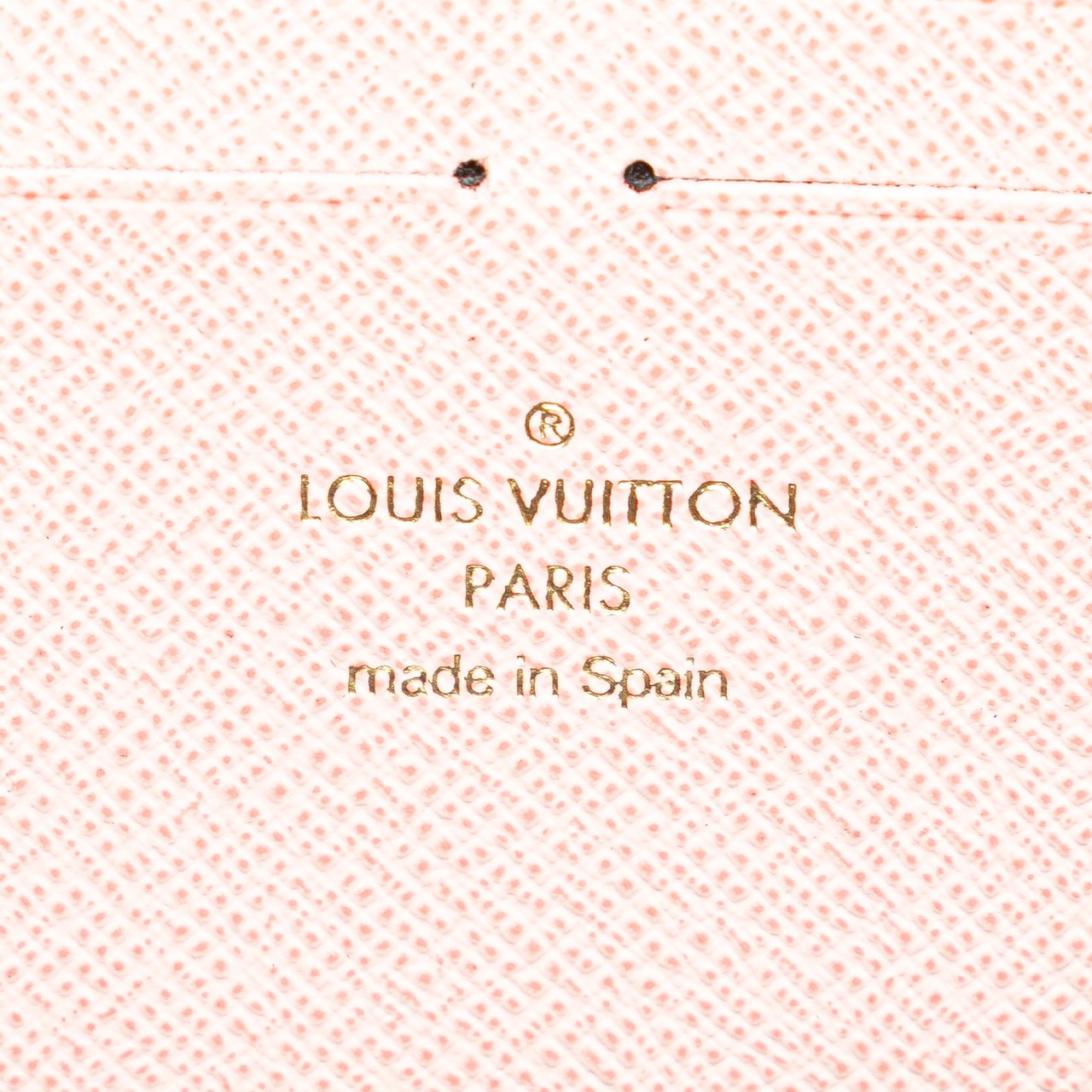 Louis Vuitton Monogram Clemence Long Wallet Bruin