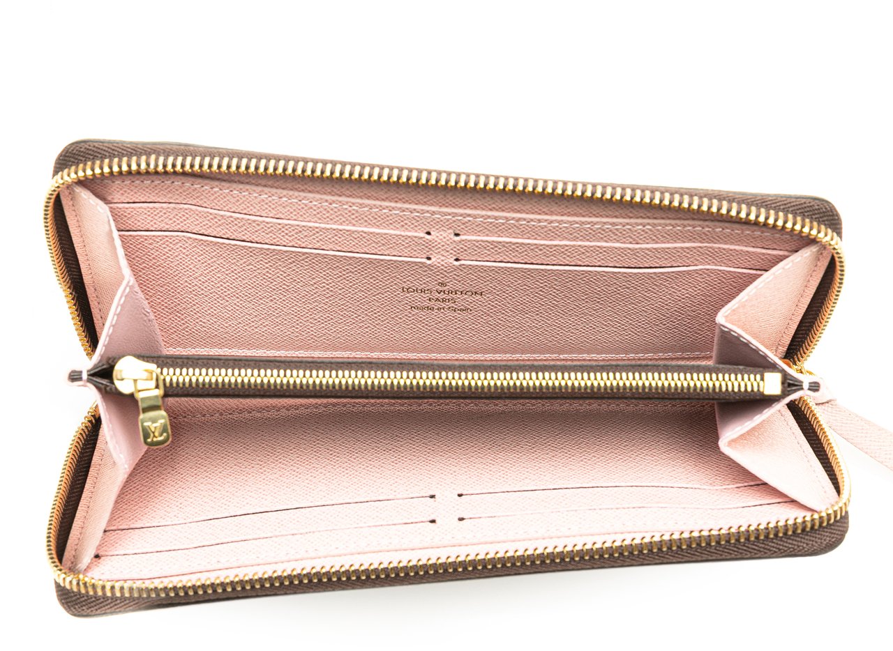 Louis Vuitton Monogram Clemence Long Wallet Bruin