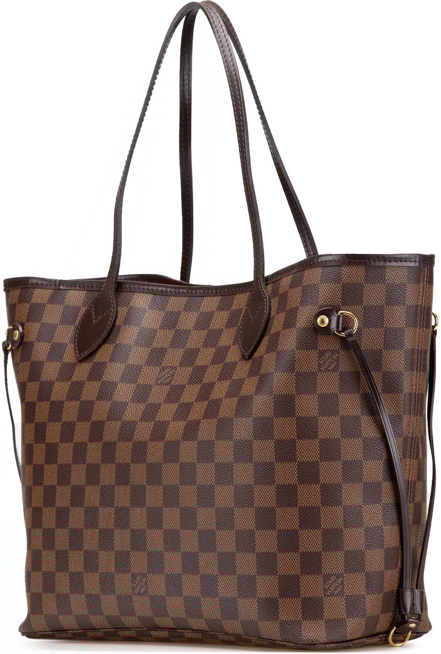 Louis Vuitton Damier Ebene Neverfull MM Bruin