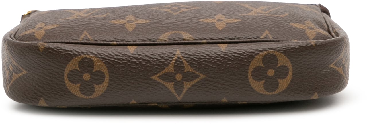 Louis Vuitton Monogram Mini Pochette Accessoires Bruin